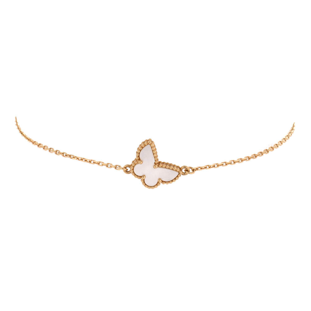 Van Cleef & Arpels Sweet Alhambra Butterfly Bracelet